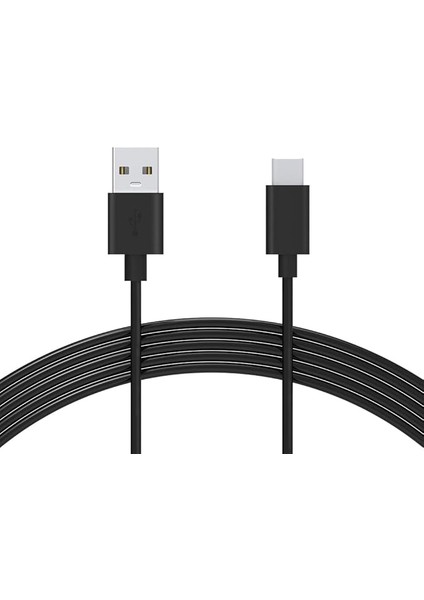 Type-C Şarj ve Data Kablosu Siyah 90 cm