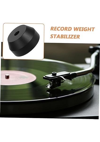 Kalitesini Artıran Turntable Stabilizatörü Eşit Müzik Dinleme Deneyimi Için Record Player Adaptörü modelleri