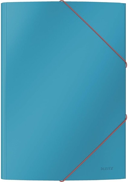 Cosy Soft Touch Lastik Kilitli Dosya, A4, Mavi