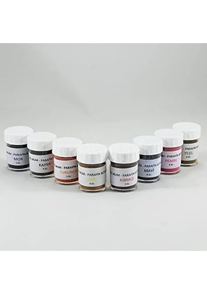 Vitrini Mor Renk Jel Mum ve Parafin Toz Boyası 5 gr fiyatları