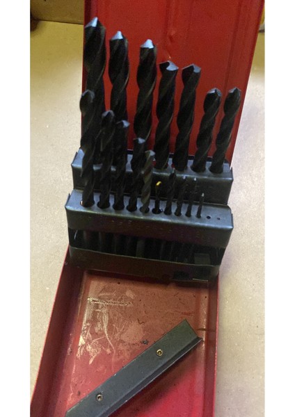 2-2.5-3-3.5-4-4.5-5-5.5-6-6.5-7-7.5-8-8.5-9-9.5-10 mm Matkap Ucu Seti Çanta Ile Birlikte