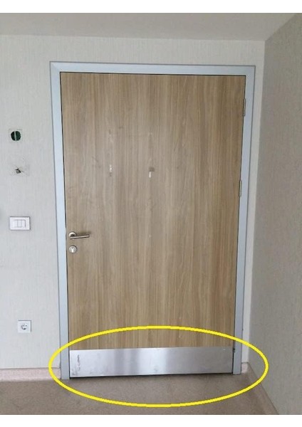 Kapı Altı Koruması Beyaz