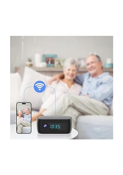 Mini Wifi Kamera, Full Hd 1080P Saatli, Kablosuz Kontrol, Kızılötesi Görüş, Kamera, Ev Gözetim Monitörü indirimleri