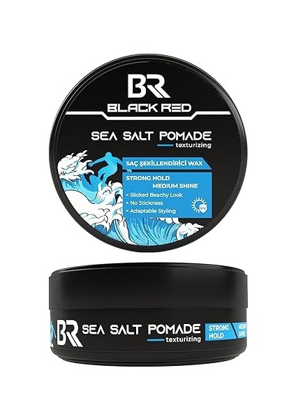 & Red Wax Saç Şekillendirici Wax Sea Salt Pomade Deniz Tuzlu Güçlü Tutuş - 120 ml modelleri