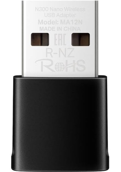 MA12N, N300 Mbps Kablosuz Nano USB Adaptör