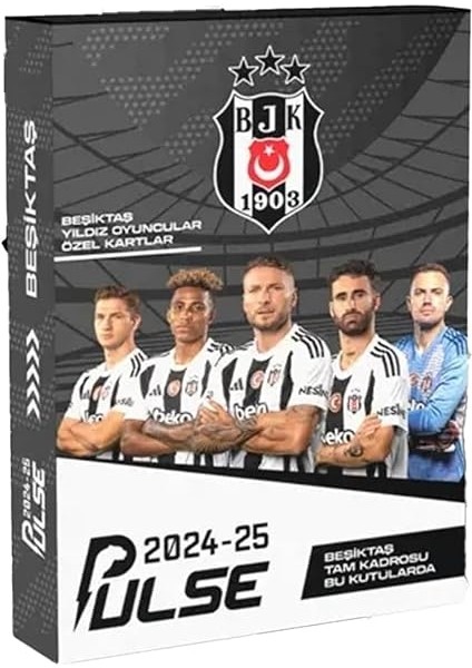 Cards - Beşiktaş Pulse Futbol Kart Serisi 2024-2025 (12 Kart) fiyatları