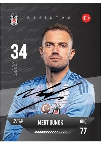 Cards - Beşiktaş Pulse Futbol Kart Serisi 2024-2025 (12 Kart) fırsatları