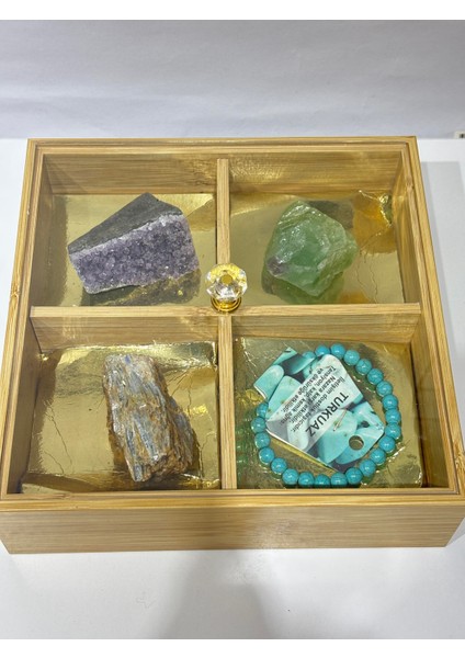 Balık Burcu Doğaltaşları Özel Kutulu fırsatları