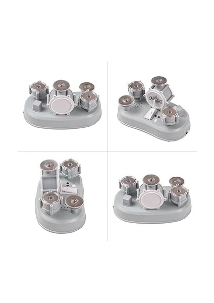 Mini Davul Seti, Parmak Tamburu, Dokunmatik Davul, Perküsyon Enstrümanı, El Sanatları, Çalışma Masası Enstrümanı, Oyun, Müzikal Hediye, El Becerisini Geliştirme, Daha Fazlası fırsatları