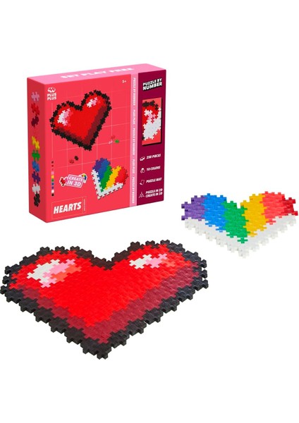 3911 Kalp 9603911 Dahiyane Inşaat Oyuncağı, Yapboz, Yaratıcı Yapı Taşları, 250 Parça