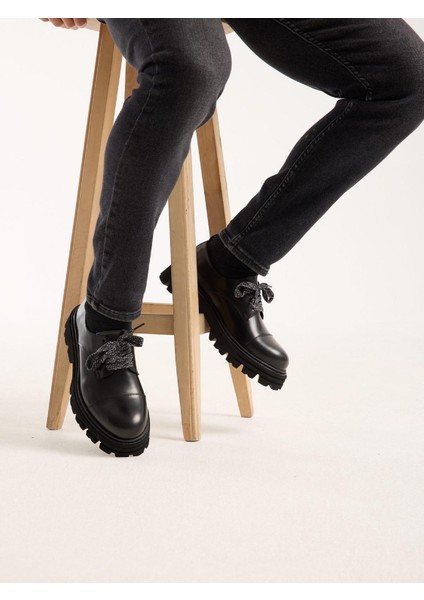 LFR-F124 Acma Merdane Ayakkabı Siyah modelleri