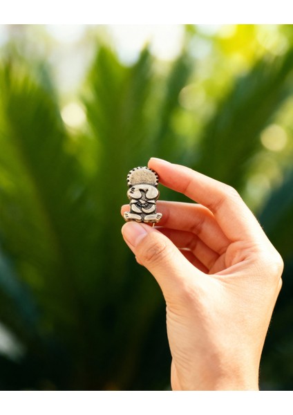 10'lu Filistin Hanzala Simgisi Gri Renki Rozeti A300002-10 fiyatları