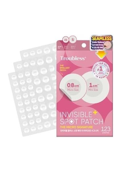 Ultra Şeffaf Suya DAYANIKLI%700 Emici Kore Makyaj Altı ve Kavisli Bölge Sivilce Bandı 123'LÜ modelleri