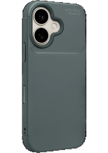 Apple iPhone 17 Auto Focus Karbon Kapak - GRI-(5796) - N556J669-M59556 modelleri