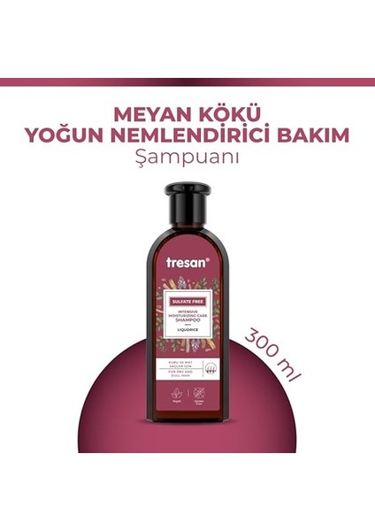 Meyan Kökü Yoğun Nemlendirici Sülfatsız Bakım Şampuanı 300 ml modelleri