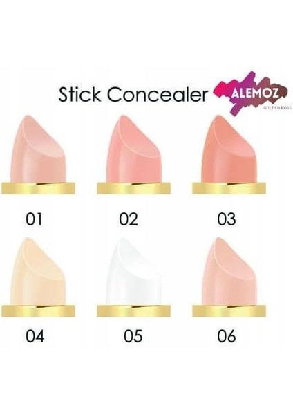 Golden Rose Stick Concealer (Yeni) NO:03(288 Li) 1 Paket fiyatları