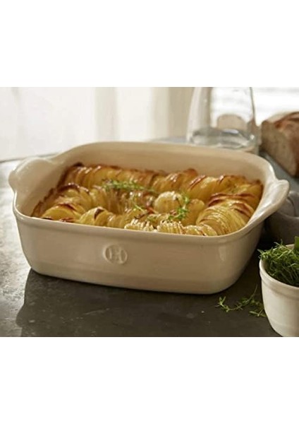Henry Fırın Kabı Dikdörtgen 36 x 23,5 cm Ekru/clay fiyatları