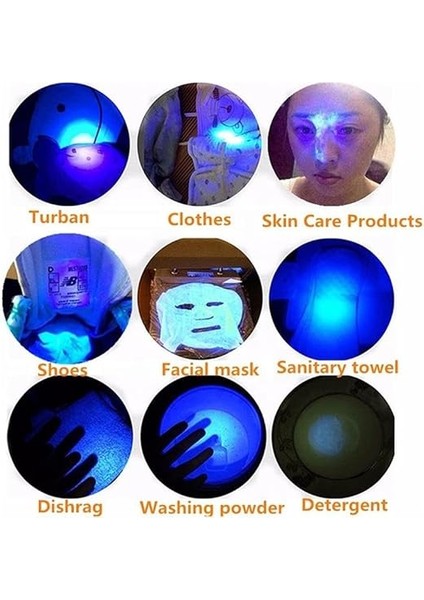 Uv Mor Işık El Feneri - 600 Lümens - Zoom fırsatları