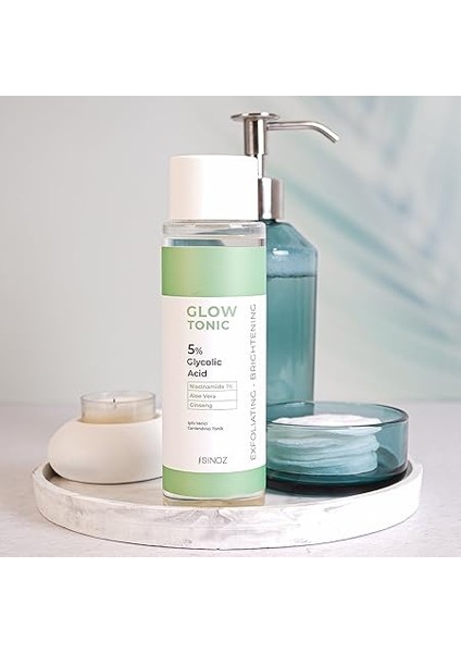 Gözenek Sıkılaştırıcı Arındırıcı Canlandırıcı Peeling Etkili Glow Tonik Glycolic Acid %5 200 ml indirimleri