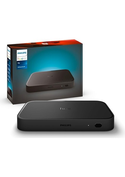 Hue HDMI Sync Box 8k, 4 HDMI Bağlantısı, Akıllı Aydınlatma, Gen2