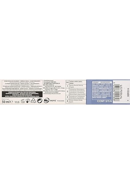 Professıonnel Parıs Teknik Majirel Saç Boyaları 50ML | No - 6.1 Koyu Kumral Küllü modelleri