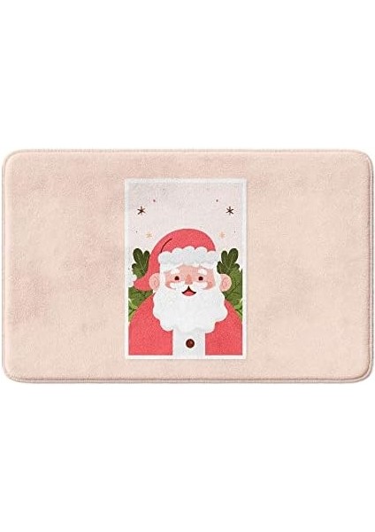 Sevimli Tasarımlı Yılbaşı Dekoru Paspası, Kaymaz Taban, Yıkanabilir, Yeni Yıl Paspası (288_BPSM, 2'li Takım 40X60_50X80) fiyatları