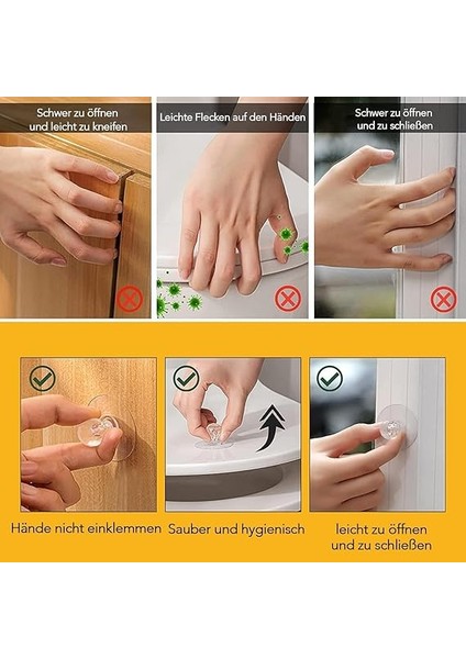 10 Adet Çok Amaçlı Yapışkanlı Askı Kulp Tutamaç Tokmak Kapı Pencere Dolap Çekmece Klozet Kapağı Tutacağı Banyo fiyatları