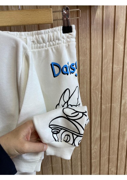 Duck Baskılı Kız Çocuk Eşofman Takım modelleri