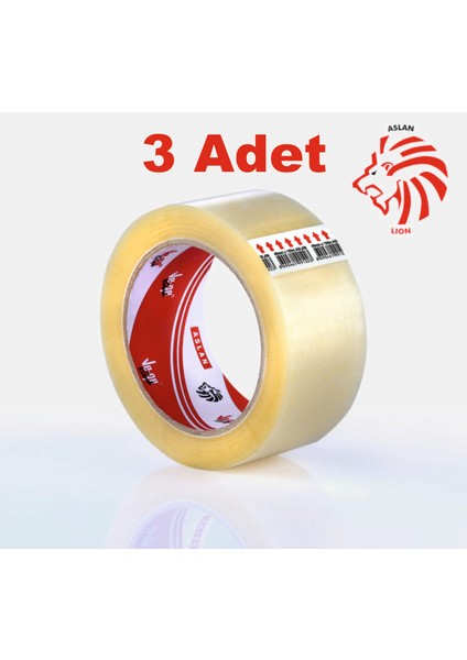 VEGE 45mmx100m ASLAN ŞEFFAF KOLİ BANDI