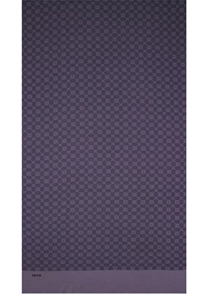 Elegance Monogram Polyester Şal - 1090100-975