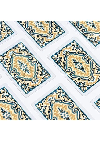 Angora Kem Kutulu Plastik Iskambil Oyun Kartı Çift Deste - Plastic Playing Cards Double Deck (Siyah) modelleri