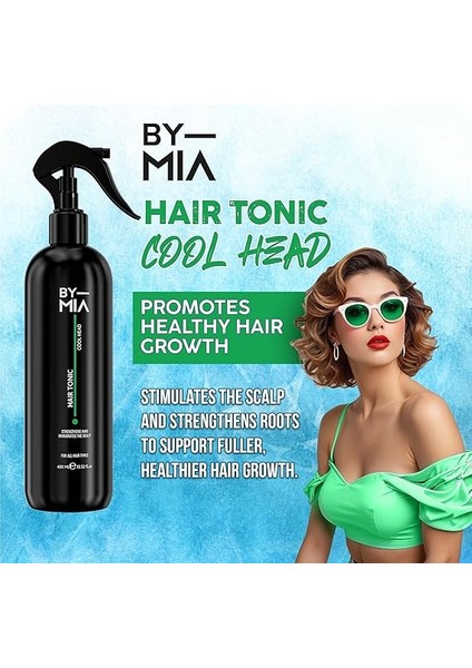 Mıa Saç Toniği 400ML | Saç Derisi Toniği | Saçı Güçlendirir | Sağlıklı Saç Büyümesini Destekler | Serinletici ve Ferahlatıcı | Tüm Saç Tipleri Için modelleri