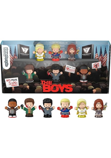 Little People Collector™ The Boys Yetişkinler ve Hayranlar Için Little People Collector Özel Seri Seti ve 6 Figür HVG72
