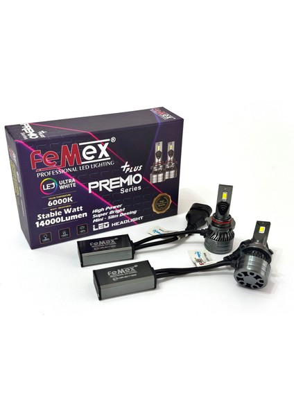 Toyota Corolla 2007-2012 Araçlar Için LED Xenon Uzun Far Aydınlatma Ampulu Femex Premio Plus Hb3 fırsatları