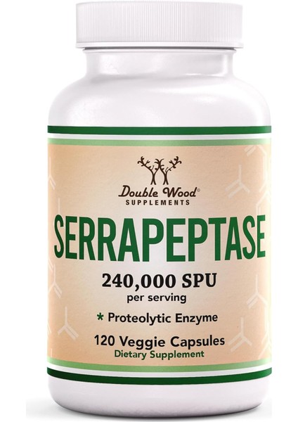 Serrapeptase 240,000 Proteolytic Hearth Enzyme Joint Health 120 Caps fiyatları