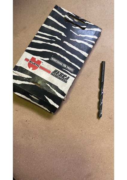 Würth Zebra Matkap Ucu 6 mm Hss Demir - Çelik - Metal - Aliminyum 1 Adet