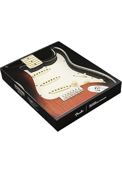 Prewired Pickguard Strat Texmex Beyaz 0992343509 modelleri