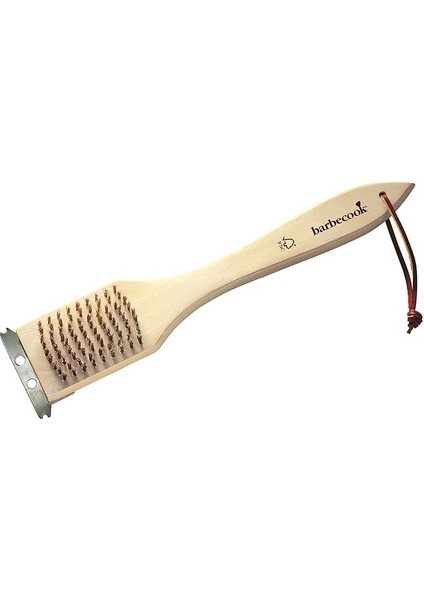 Ahşap Saplı Bakır Temizleme Fırçası 31 cm