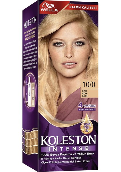 Wella Koleston Supreme Kit 10/0 Çok Açık Sarı modelleri