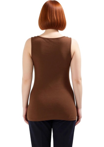 Kadınlar Için Vücuda Oturan Detaylı Askılı Esnek Örme Üst Kaliteli Şık Rahat Modern Zarif Günlük fiyatları