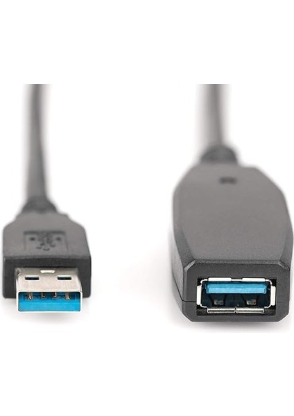 Aktif USB 3.0 Uzatma Kablosu - Tekrarlayıcı Kablosu - USB A Soketi - 20M - 5 Gbit/s - Tak ve Çalıştır - Hotswap - LED Fonksiyon Göstergesi - Siyah fiyatları