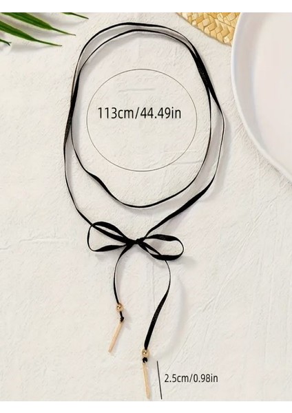 Kalp ve Yıldızlı Minimalist Kurdele Kolye modelleri