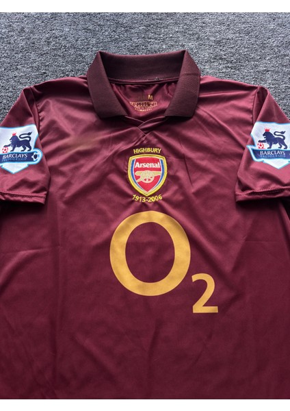 Henry 14 Arsenal Nostalji 2005/06 Sezon Yakalı Forması fırsatları
