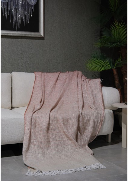 Odin Akrilik Skoç Battaniye Açık Kahve Tek Kişilik 150X200 cm