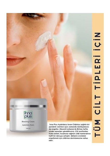 Inna Plus Cilt Tonu Eşitleyen Aydınlatıcı Krem