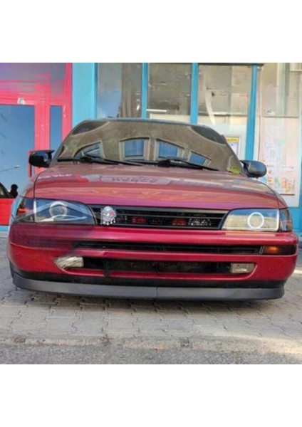 Toyota Corolla 1991-1998 Uyumlu Evrensel 2 Parça Astra H Model Ön Ek Tampon Dili Lip Esnek Karlık modelleri