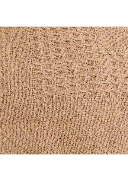 Yün Waffle Çift Kişilik Yatak Örtüsü - Bej - 200X220 cm fiyatları