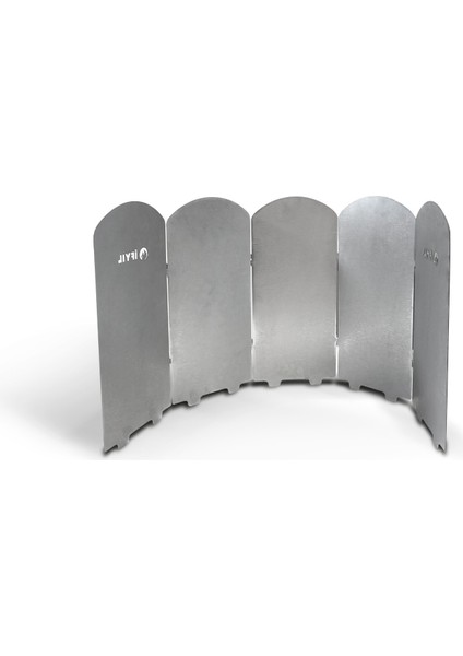 Büyük Boy Kamp Rüzgar Kesici 5 Kanat 40 cm x 20 cm