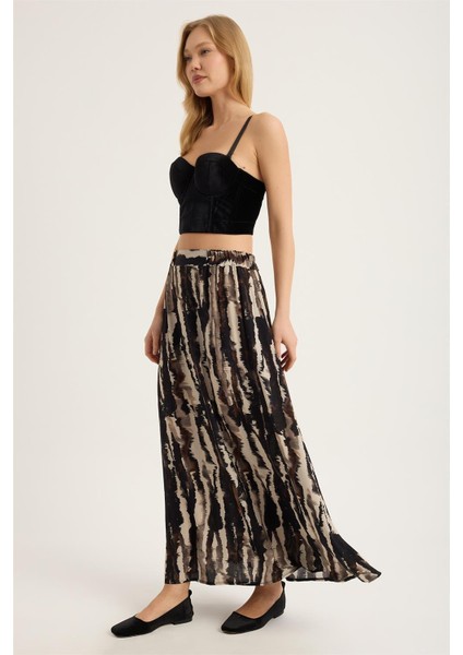Sürme Fırça Desenli Etek fiyatları