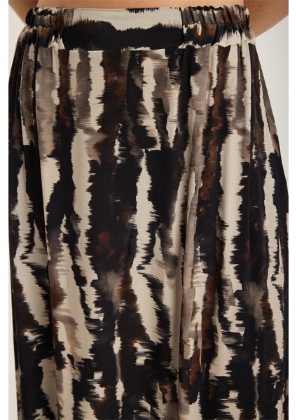 Sürme Fırça Desenli Etek fırsatları